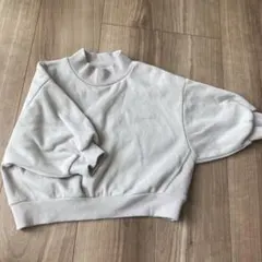 ハイネックドルマン裏起毛トレーナー