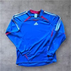 adidas ロンT tohji cyber y2k あおばくん 平成　中央ロゴ