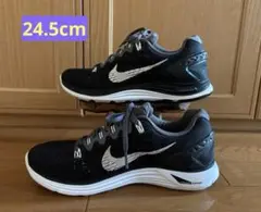 【NIKE スニーカー】 ルナグライド＋5 ブラック　24.5cm