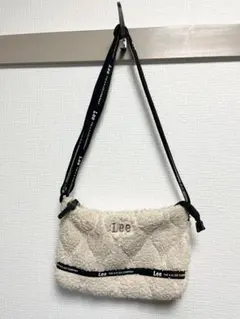 Lee アイボリー ショルダーバッグ