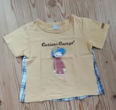 petit main おさるのジョージ Tシャツ 100cmのサムネイル