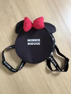 ミニーマウス リュック 黒 赤