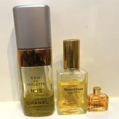 CHANELなど 香水3点セット