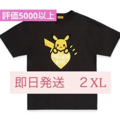 京都限定HUMAN MADE ポケモンピカチュウ Tシャツ XL ブラック