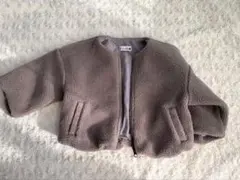 branshes ボアジャケット 90cm ベビー アウター