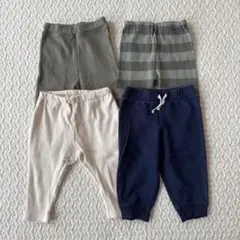 子供服 パンツセット 4枚組 80㎝ カラー色々