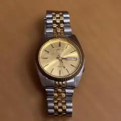 SEIKO 自動巻き ゴールド デイデイト 裏スケ クラシックデザイン