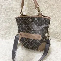 【極美品】ラシット ショルダーバッグ ハンドバッグ A4収納可能 2way