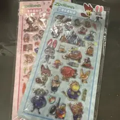 ズートピア うるちゅるシール 2枚セット