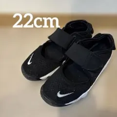NIKE RIFT ナイキ リフト 22cm ブラック　サンダル　スニーカー