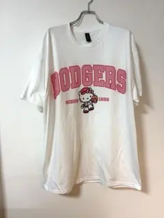 ハローキティ ロサンゼルス・ドジャース Tシャツ Mサイズ 限定コラボ】ハローキティ×ドジャース Tシャツ S.M.L.XLサイズ - メルカリ