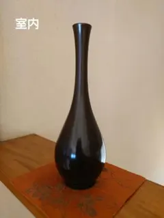 唐銅花入 鐶付 青海波 茶道/茶道具 - メルカリ