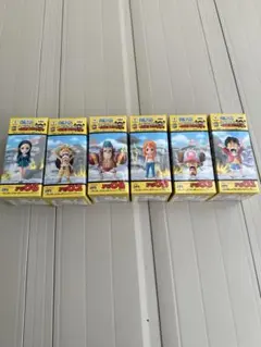 【新品未開封】ワンピース ワーコレ 鉄の海賊！フランキー将軍 ６体コンプリート