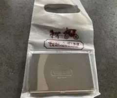 【新品未使用】COACH コーチ カードケース 名刺入れ ショッパー付きのサムネイル