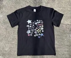 archive Ｔシャツ　opium 星柄　短丈　y2k 古着　swag