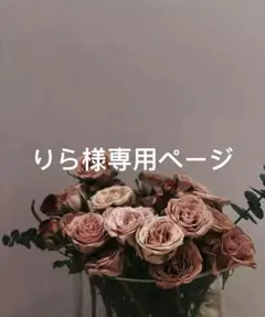 りら様専用ページ