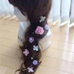 髪飾り 結婚式 卒業式