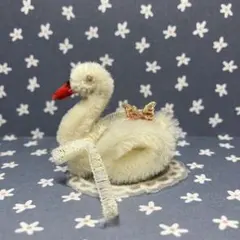 Mall Art Swan Swan Miniature Mall Handmade Doll Figurine