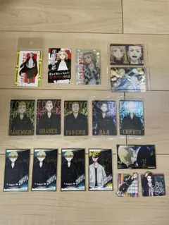 【値下げ】東京リベンジャーズ ブロマイド＆ステッカーセット 18枚