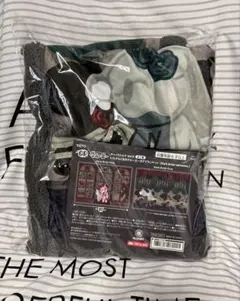 いたずらぐまのグルーミー　ボアブランケット　グレー