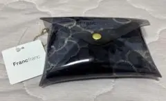 フランフラン チュールバッグ 収納ポーチ付 ネイビー