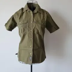 ラルフローレン　 半袖シャツ オリーブグリーン ❇️美品❇️のサムネイル