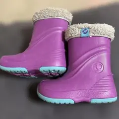 美品　ボア付き　スノーブーツ　15/16㎝