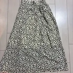 ヒョウ柄ロングスカート Lサイズ