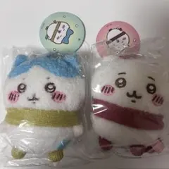 ちいかわ ハチワレ ぬくぬくの装いマスコット