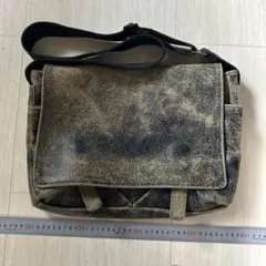ヴィンテージ加工 ショルダーバッグ　Jas-M.B. ジャスエムビーのサムネイル