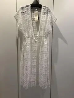 インポート　レースワンピース　水着の上に⭐︎