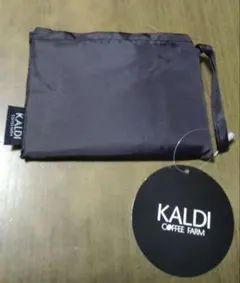 ひ*み様 カルディ　オリジナルエコバッグ　◯ブラック