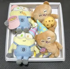 ミニオン　マスコット　ボブ&ティム 　~SWEET~　(全4種)　コンプ