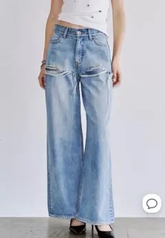 LAYERED LIKE DENIM PANTS　ジョゼムーン　JOSEMOONのサムネイル