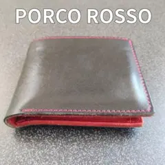 未使用】 PORCO ROSSO 長財布 本店限定 本革 ルガトーショルダー