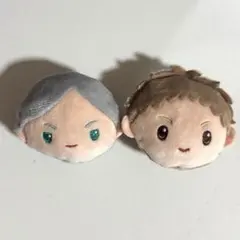 ハイキュー　ぬいぐるみヘアピン　灰羽リエーフ　夜久衛輔　ガチャガチャのサムネイル