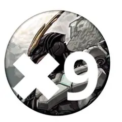 ヒロアカ展 原画展 コレクション缶バッジ オールマイト 9枚