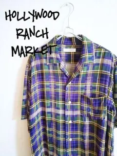 D222165 HOLLYWOOD RANCH MARKET チェック柄 シャツのサムネイル