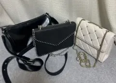 ショルダーバッグ まとめ売り ブラック ホワイト