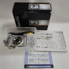 ✨極美品✨FUJIFILM FinePix A800 単3電池 稼働品 極上品•完備品】FUJIFILM FinePix A800 シルバー 単三電池 - メルカリ