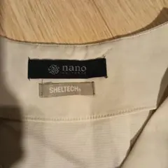 nano ナノ・ユニバースSHELTECH ベージュ半袖シャツ Fサイズのサムネイル
