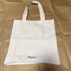 Theory ホワイト キャンバス トートバッグのサムネイル