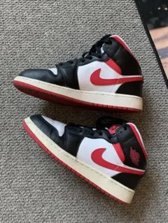 Air Jordan ハイカットスニーカー ホワイト/ブラック/レッド