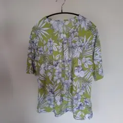 花柄半袖シャツ Lサイズのサムネイル
