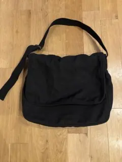 COMOLI 25AW ヘンプダックショルダーバッグ ブラック