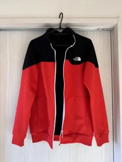 THE NORTH FACE ジップアップジャケット M 赤/黒