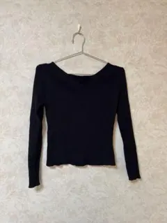 GRL Vネック長袖ニット gn381