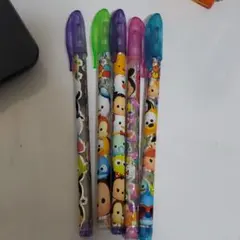 ディズニーツムツム　ラメボールペン