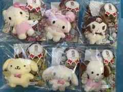 サンリオキャラクターズ⭐︎不二家棒付きチョコレート＆マスコットホルダー全６種セット