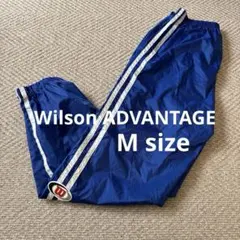 Wilson ADVANTAGE ナイロン　ブルー メンズ　トラックパンツ古着のサムネイル